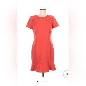 Ann Taylor Coral Dress